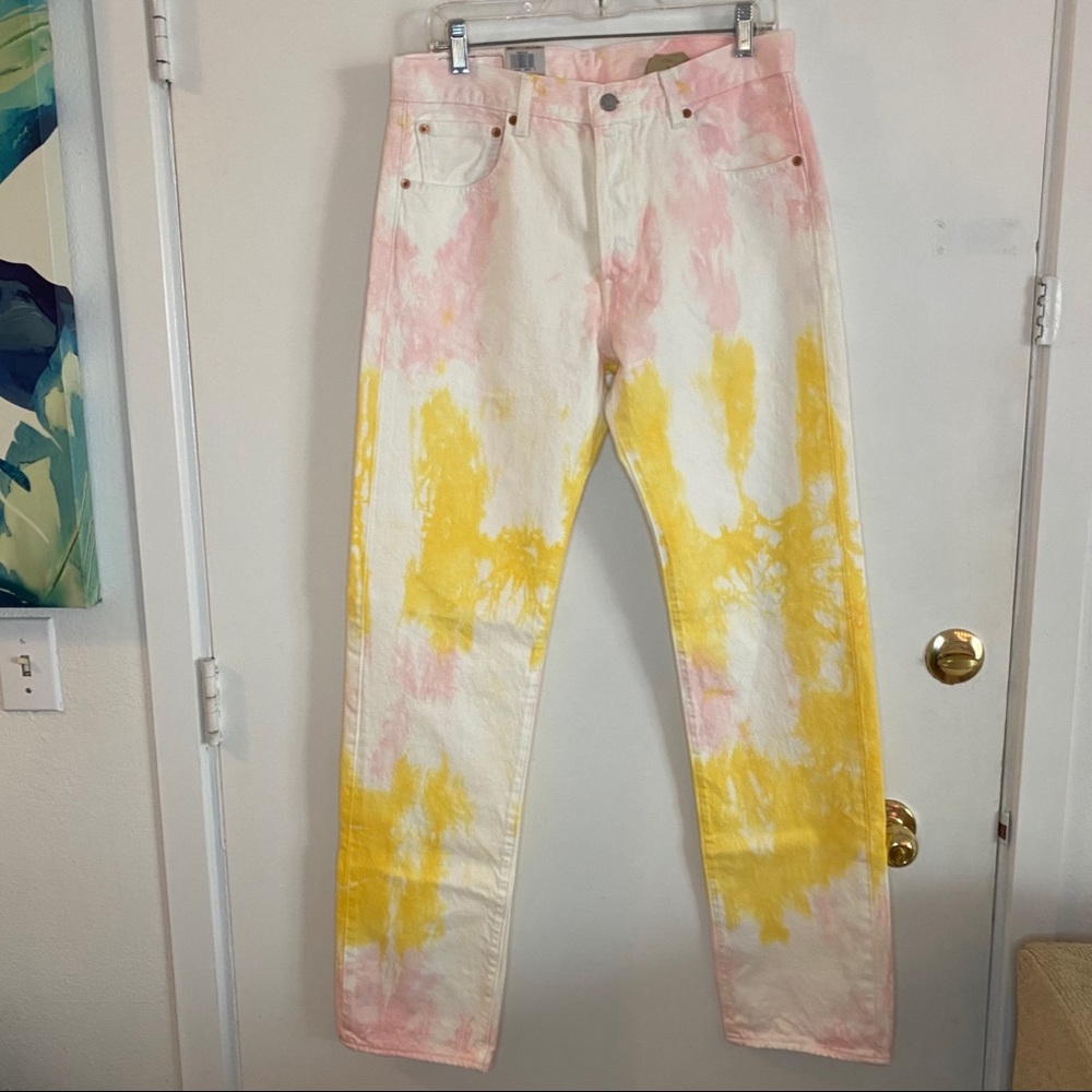 Levi’s 501 ‘93 Straight Stretch Tie Dye Jean 31x34